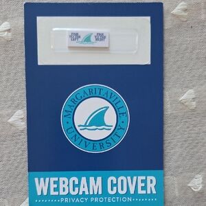 Margaritaville Blue Webcam Cover